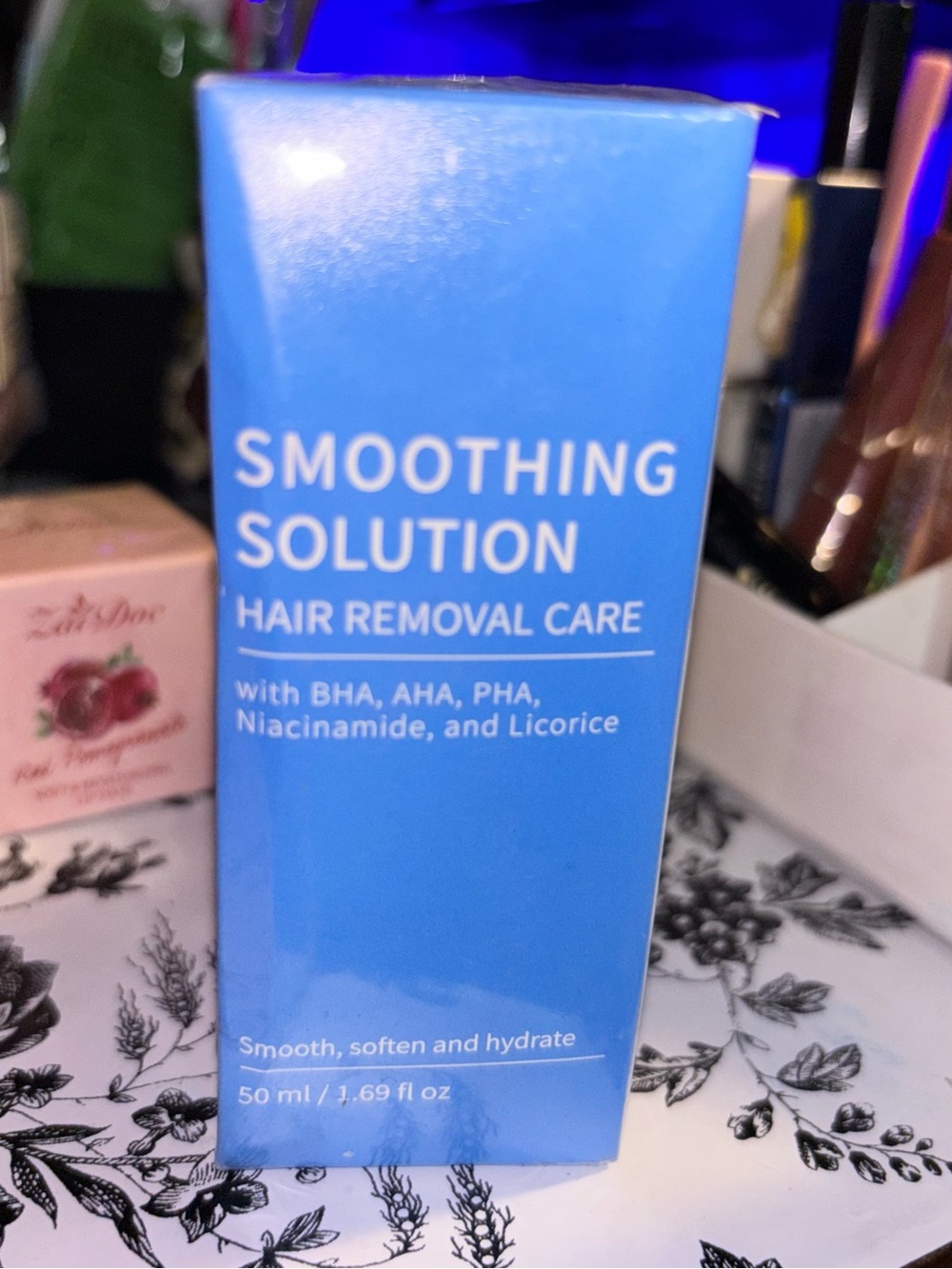 Smoothing Solution Hair Removal Aftercare - Blue